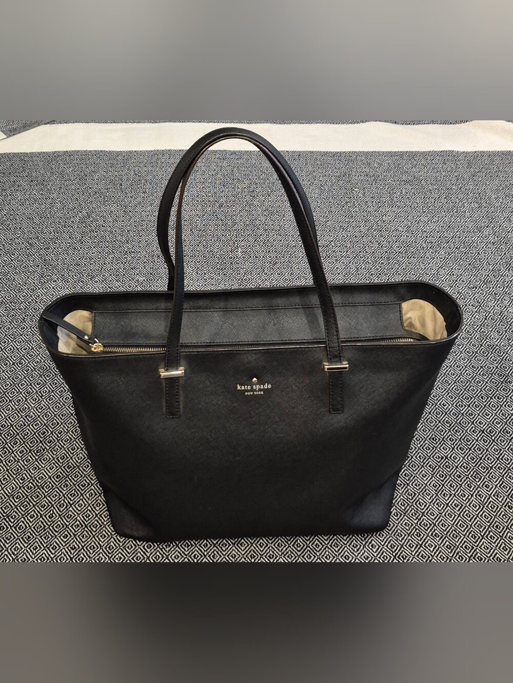 Kate Spade Large Black Tote / Purse